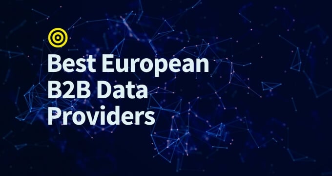 Best European B2B Data Providers in 2026