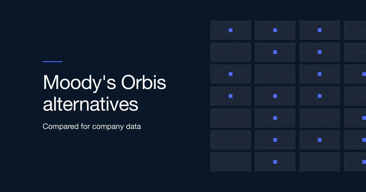 Moody's Orbis Alternatives (Bureau van Dijk)