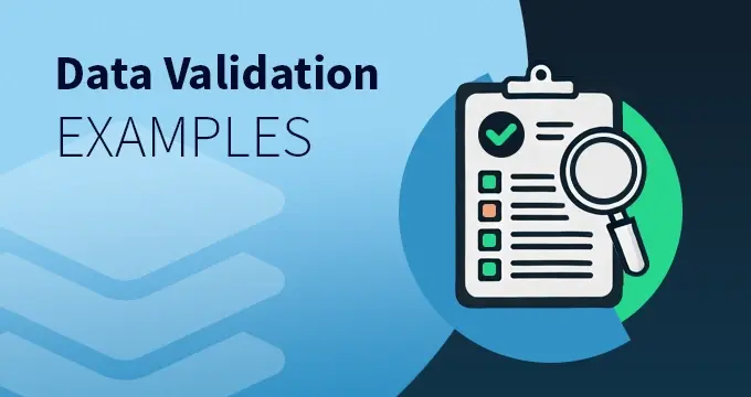 Data validation examples